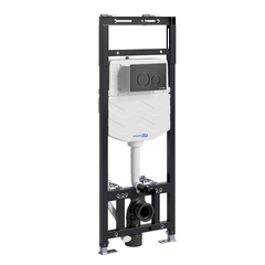 WasserKRAFT Alme 15TLT.010.ME.MB02 Инсталляция для унитаза с клавишей фото