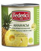 Ананасы Federici отборные кольцами в ананасовом соке, 435 мл,