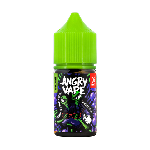 Жидкость Angry Vape Salt 2% ULTRA 30 ml - Улитка ЖКХ (жвачка с виноградом)