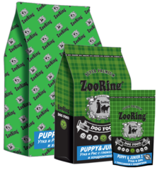 ZooRing сухой корм для щенков (утка,рис) 2 кг