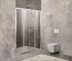 BelBagno Unique UNIQUE-BF-2-150/180-C-CR Дверь в проём с двумя раздвижными дверьми, цвет: хром фото