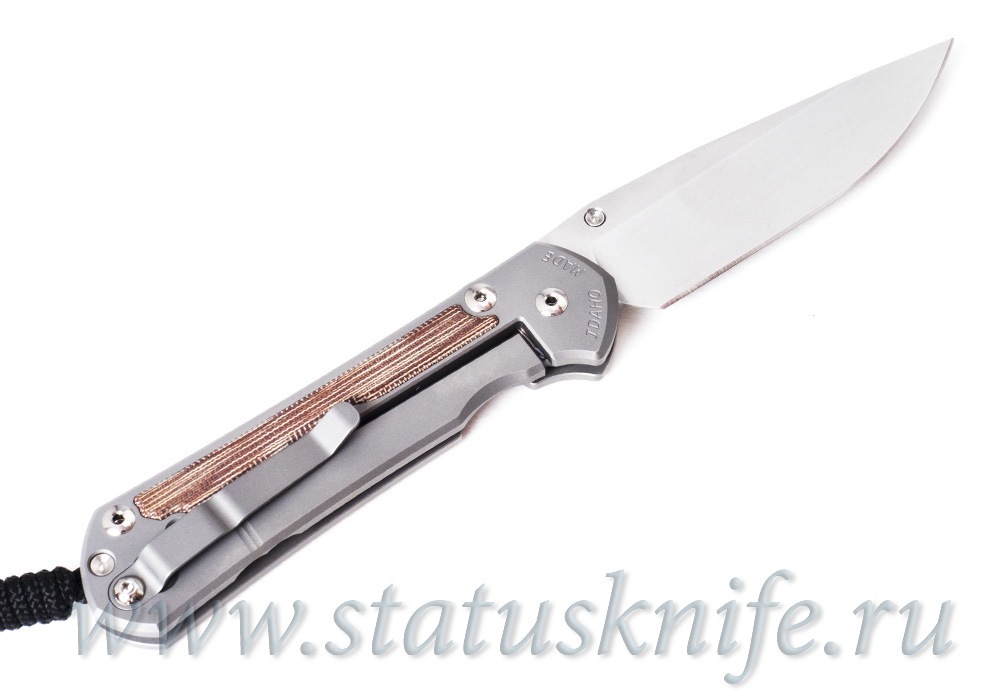 Нож Chris Reeve Sebenza Large 31 Natural Canvas micarta