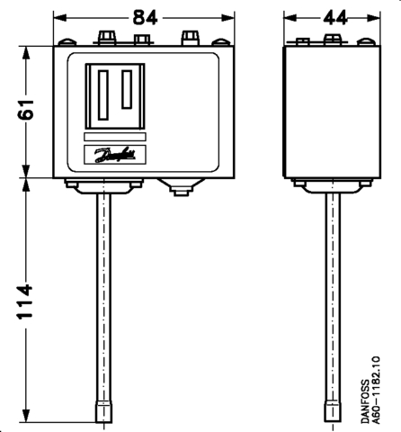 Реле давления KP5 Danfoss 060-117966