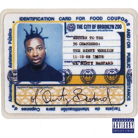 Виниловая пластинка Ol' Dirty Bastard – Return To The 36 Chambers: The Dirty Version