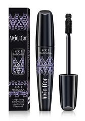 .Alvin D`or M- 9 Тушь для ресниц Magnifique 4x1 в коробочке