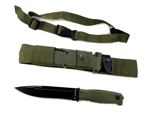 Тактический нож Кампо Ратник RATNIK 6Х9 гражданская версия, хаки