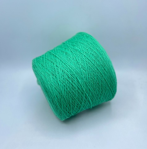 Бобинная пряжа (пр.Италия),art-Must baby merino 400м/100гр. 100% Ягненок, цвет-Зеленый(752/620), арт.35092