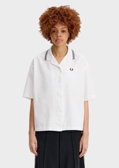Рубашка FRED PERRY Tipped Placket Detail Shirt