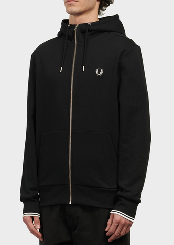Толстовка FRED PERRY Hooded Zip Through Sweatshirt
