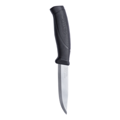 Нож Morakniv Companion, универсальный/туристический, нержавеющая сталь, 104мм, чёрный