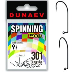 Крючок Dunaev Jig 301 #2 (упак. 5 шт), Dunaev