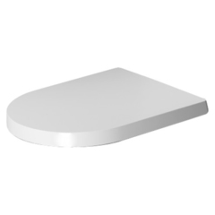 Duravit ME by Starck 20090000 Сиденье для унитаза , цвет белый, петли нерж сталь, с микролифтом фото