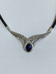 Клео (серебряное колье)