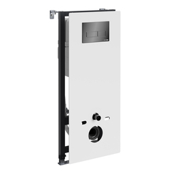 WasserKRAFT Abens 20TLT.010.ME.WH.PB03 Инсталляция для унитаза с клавишей фото