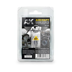 Набор красок AK interactive Aircraft Engine Effects Weathering Set (Air Series)