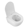 Cezares CZR-3806-53-TH-TOR/SC Унитаз подвесной безободковый с сиденьем, цвет: белый