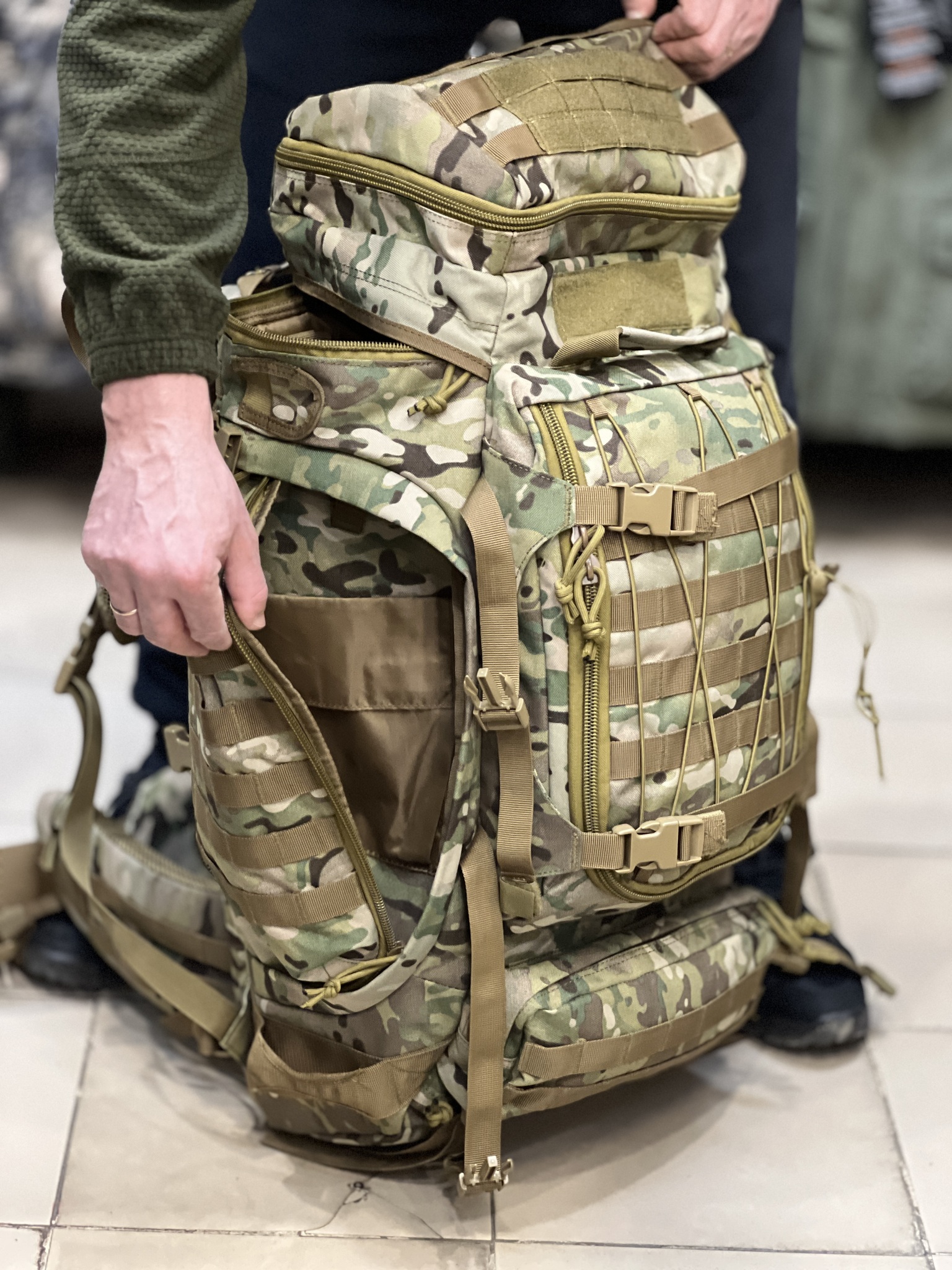 Рюкзак рейдовый 7.62, 100 л, Мультикам