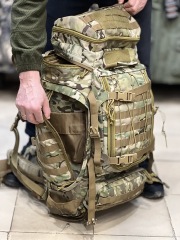 Рюкзак рейдовый 7.62, 100 л, Мультикам