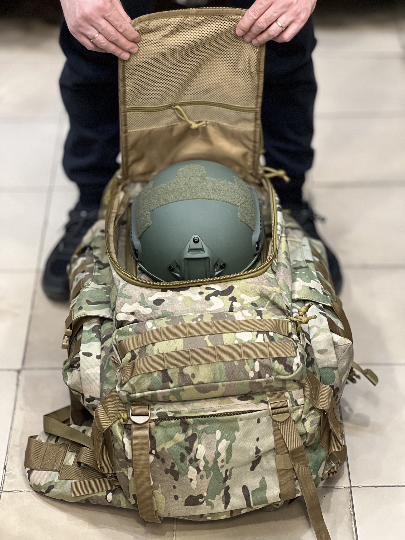 Рюкзак рейдовый 7.62, 100 л, Мультикам