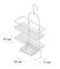 Fixsen Antik FX-870 Полка душевая, цвет: хром