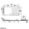Gessi Tremillimetri 33081#299 Верхний душ