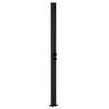 Gessi Outdoor 63207#299 Душевая стойка для установки на улице, напольная, на 2 выхода, без ручек, ручного душа и верхнего душа, внешняя часть, цвет Black XL