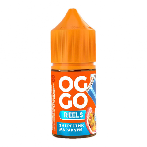 Жидкость OGGO REELS Salt 2% 30 ml - Энергетик Маракуйя
