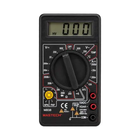 Мультиметр цифровой Mastech M838