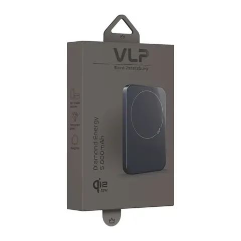 Повербанк VLP Diamond Energy 5000 мА·ч темно-синий