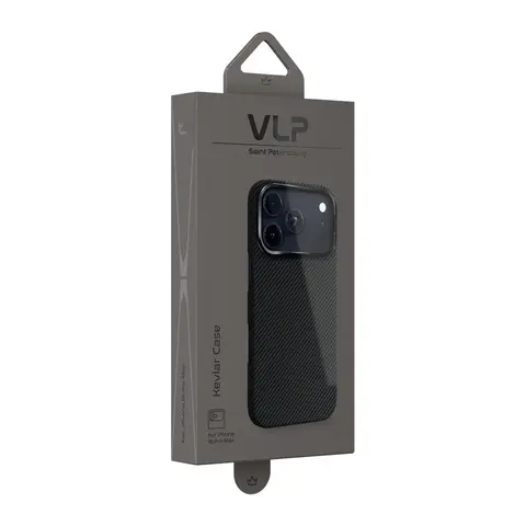 Чехол VLP Kevlar Case iPhone 18 Pro Max черный