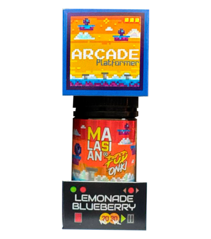 Жидкость PODONKI ARCADE Salt 2% 30 ml - Лимонад Голубика
