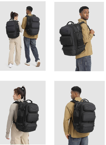 Картинка рюкзак городской Ozuko 9842 Black - 20