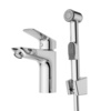 BelBagno Due DUE-LVM/HGN-CRM-W0 Смеситель для раковины с гигиеническим душем, цвет: хром