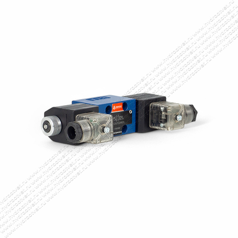 Фото 4WE4G2X/CG24N9Z5L - Гидрораспределитель золотниковый Ду 4 (CETOP02) с электроуправлением, схема G (64), электроуправление G24, возврат - пружинный