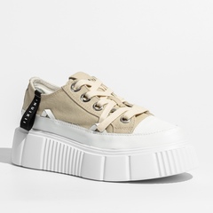 Текстильные кеды INUIKII 30102-023 beige