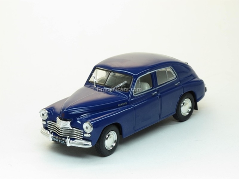 GAZ-M20 Pobeda 2nd series dark blue 1:43 Nash Avtoprom