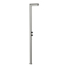 Gessi Outdoor 63212#237 Набор для душевой стойки 63203: ручка смесителя, ручка переключателя, ручной душ и шланг 1500 мм., цвет Steel