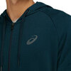 Asics Full Zip Hoodie толстовка мужская темно-синяя - 4