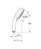 GROHE Tempesta 27573002 Душ ручной