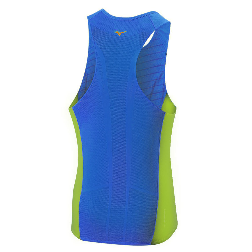 Mizuno DryLite Premium Singlet Майка мужская blue