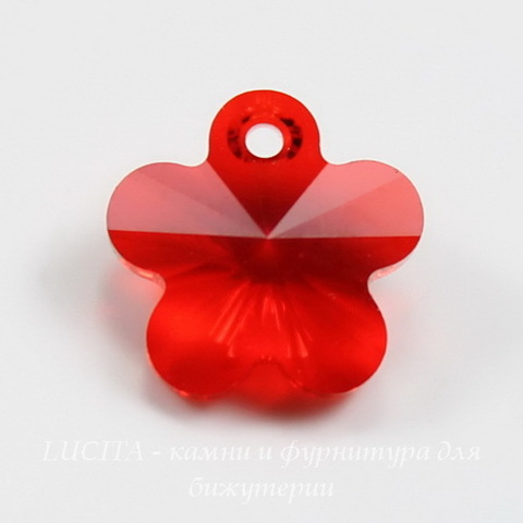 6744 Подвеска Сваровски Цветочек Light Siam (14 мм)
