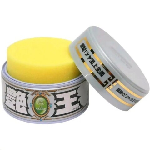 SOFT99 Полироль для кузова усиление блеска The King of Gloss для светлых, 300 гр