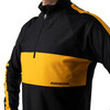 Утепленный гоночный джемпер Noname Thermic 23 унисекс black-yellow - 4