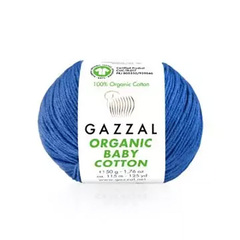 Gazzal Organic Baby Cotton 449 (Василек)