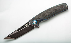 Фото Складной нож Bestech Predator limited edition Black BT1706D, сталь CPM-S35VN, рукоять титан