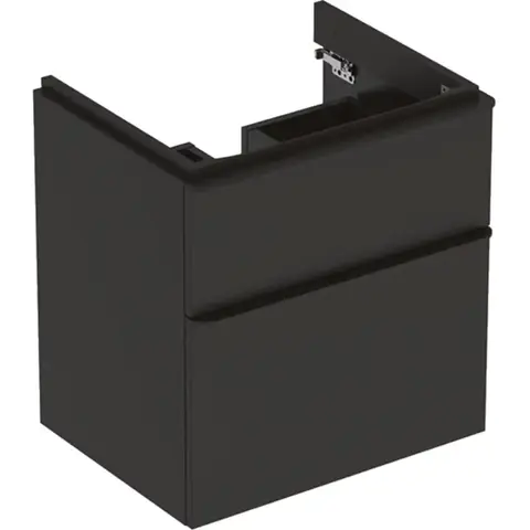 Geberit Smyle Square 500.352.JK.1 Тумба под раковину 58.4x61.7x47см, Темно-серый / Матовое покрытие