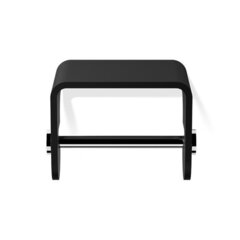 Decor Walther Black Stone 0974564 Держатель туалетной бумаги, цвет: чёрный,хром фото