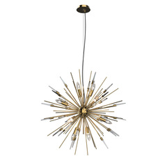 Люстра Boivin 12A gold/ clear crystal