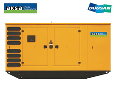 Дизельный генератор AKSA AD 410 в кожухе