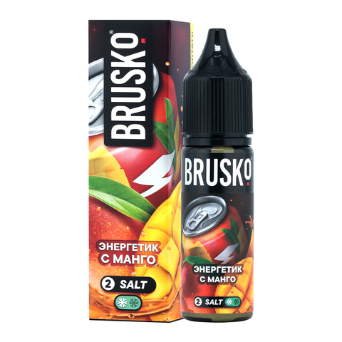 Жидкость BRUSKO Salt (Chubby) 2% 35 ml - Энергетик с манго